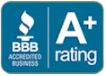 BBB Accredited Business A+ Rating